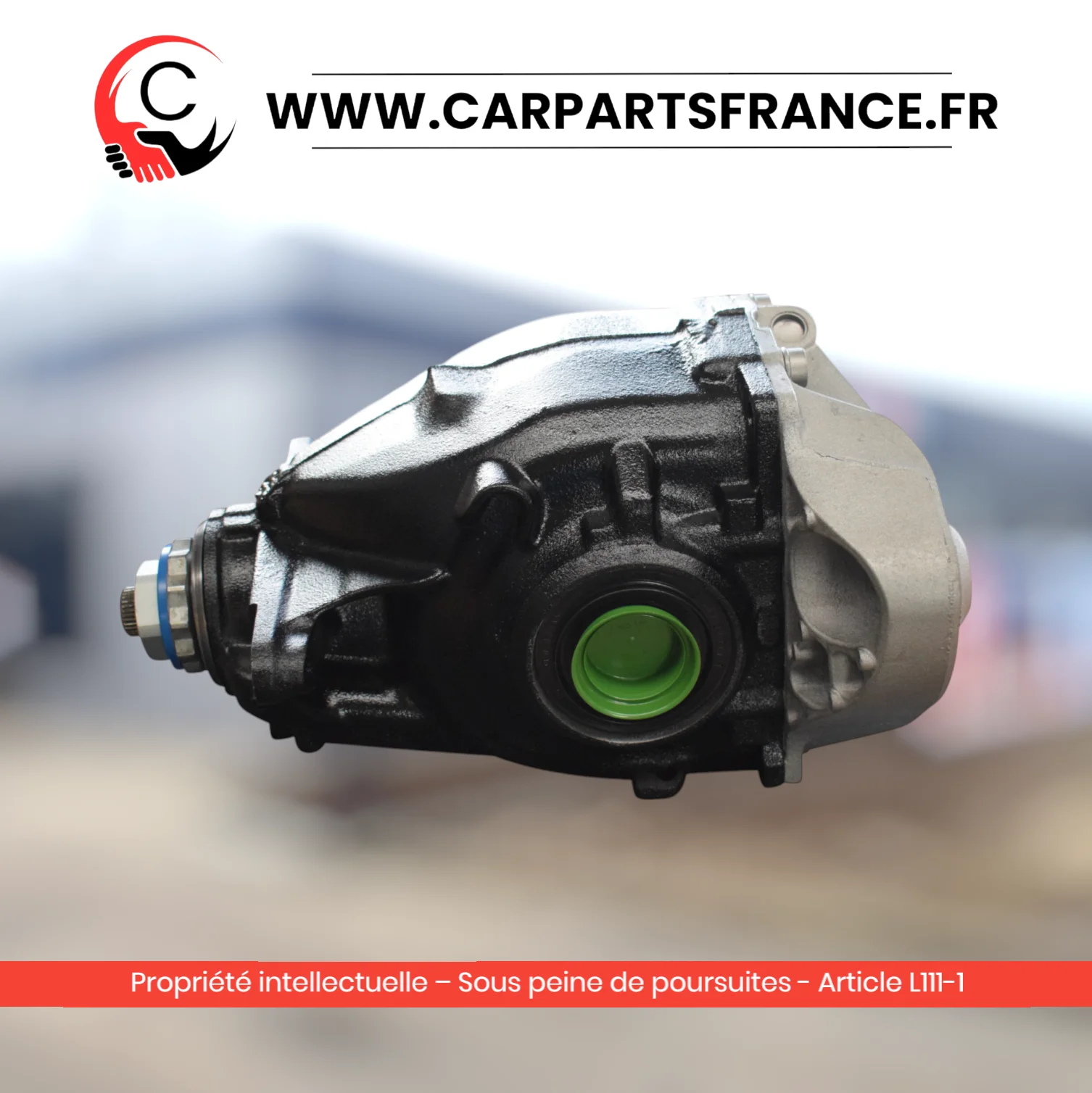 Pont arrière BMW 2,81 reconditionné en échange standard - OEM 33107605590 / 33108485724 — photo principale