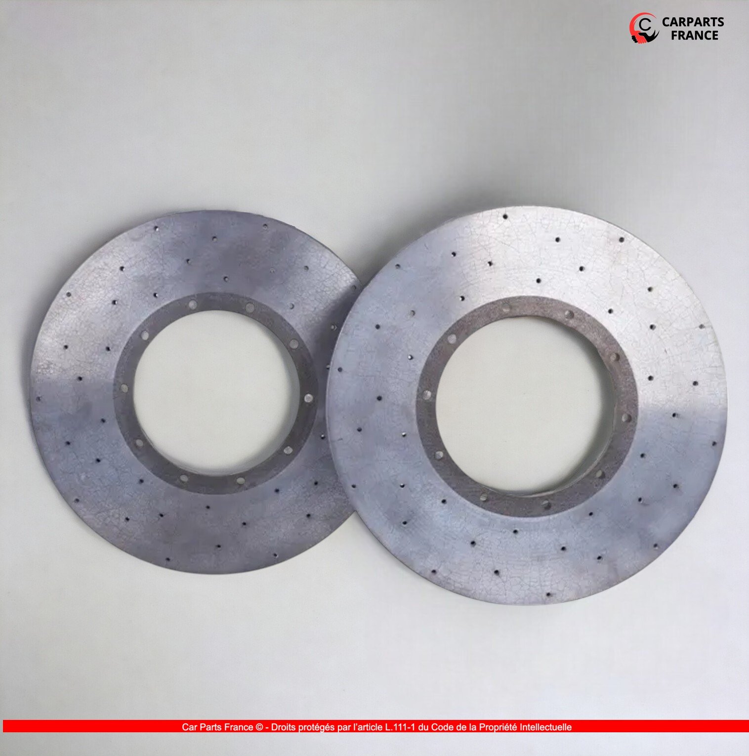 Disque de frein carbone-céramique avant 380 x 38 mm reconditionné à neuf — photo principale