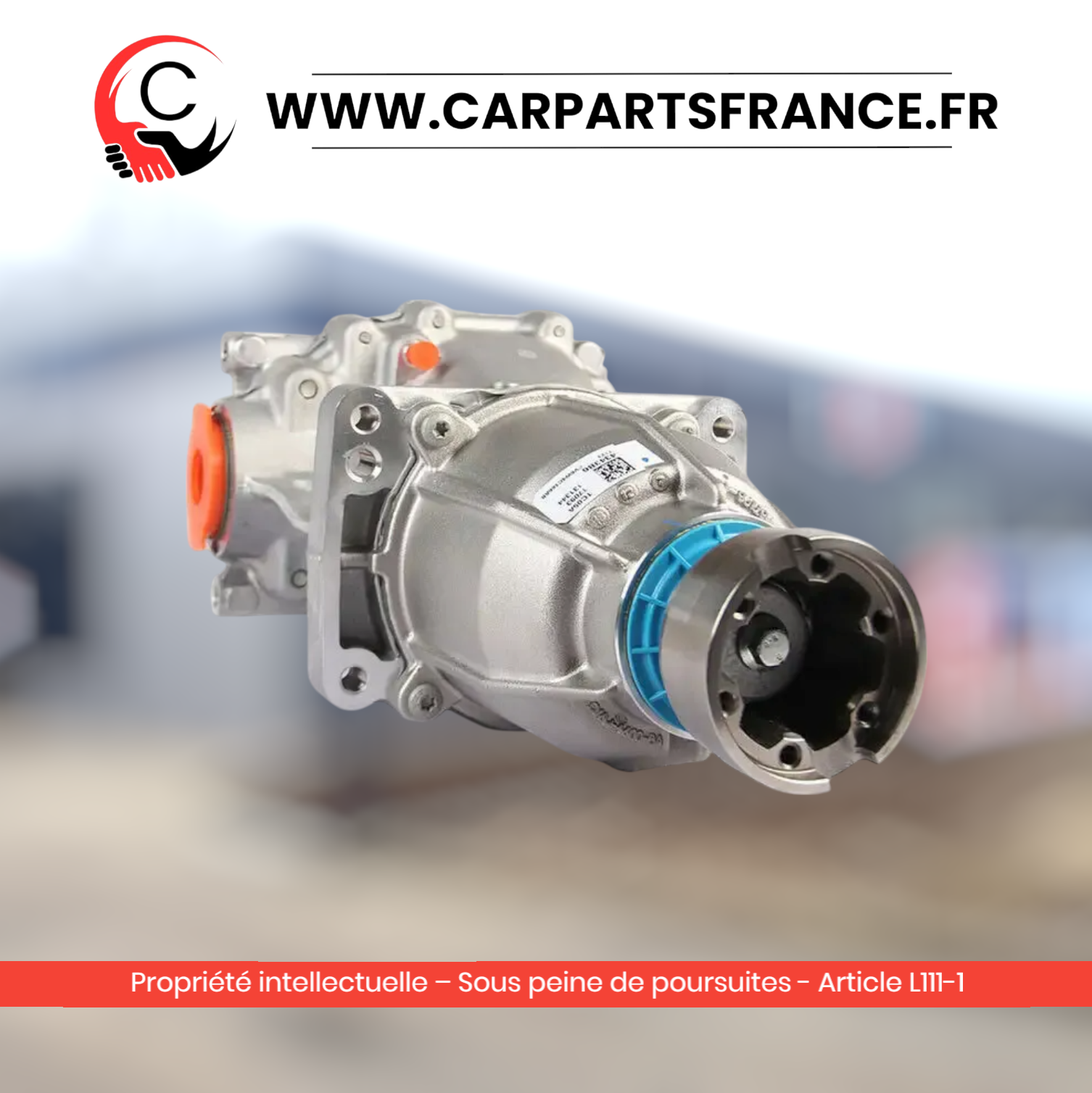Pont arrière reconditionné Ford Edge EA1W-4000-AA — photo principale