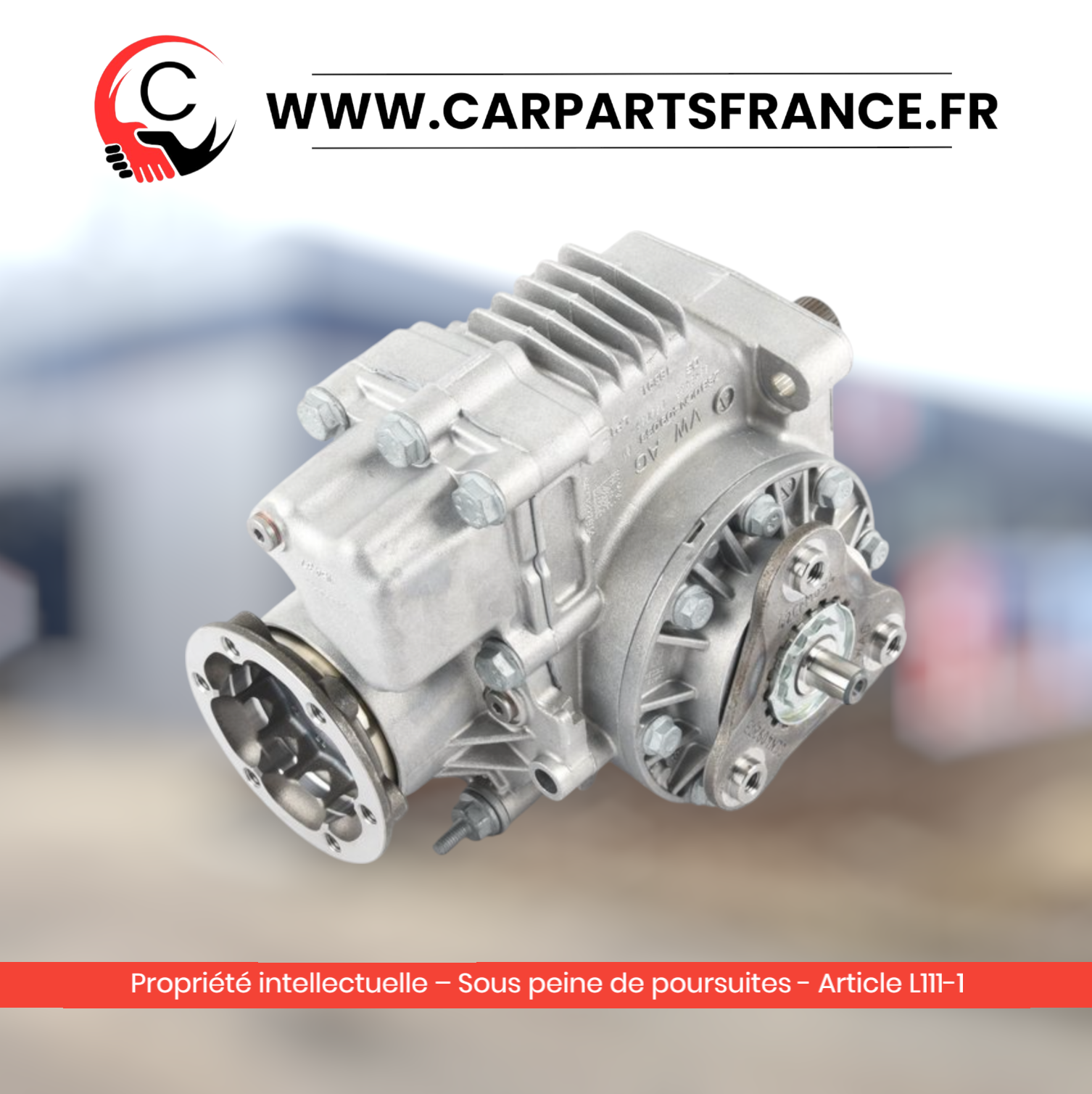 Boîte de transfert reconditionnée 0FV409053A pour Audi, Volkswagen, Seat et Skoda - échange standard - garantie 2 ans — photo principale