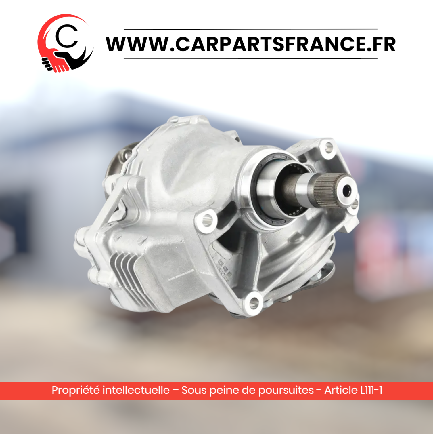 Boîte de transfert reconditionnée 0FV409053A pour Audi, Volkswagen, Seat et Skoda - échange standard - garantie 2 ans — vue 3