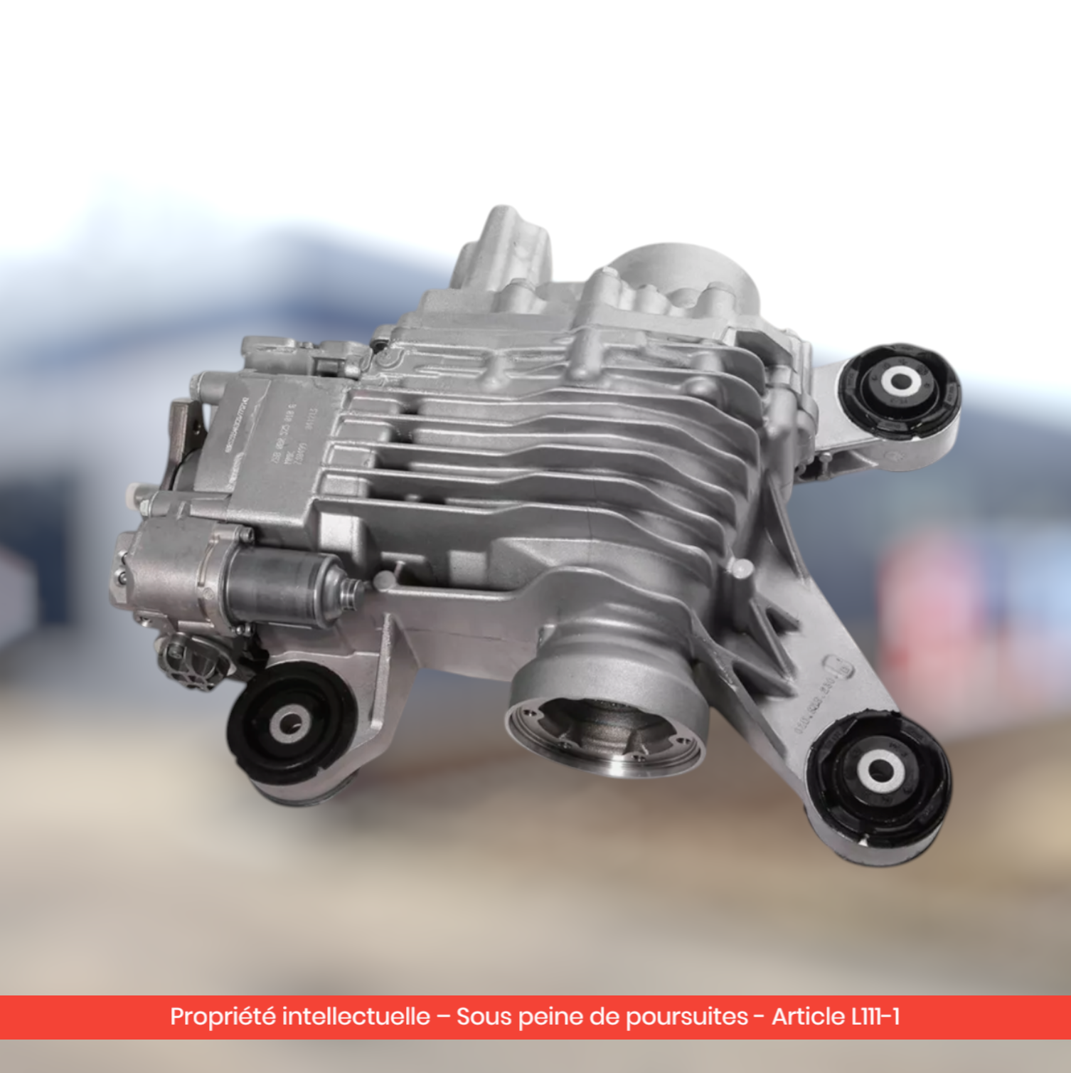 Pont arrière Haldex reconditionné Audi VW Seat Skoda réf. 0CQ525554 — vue 3