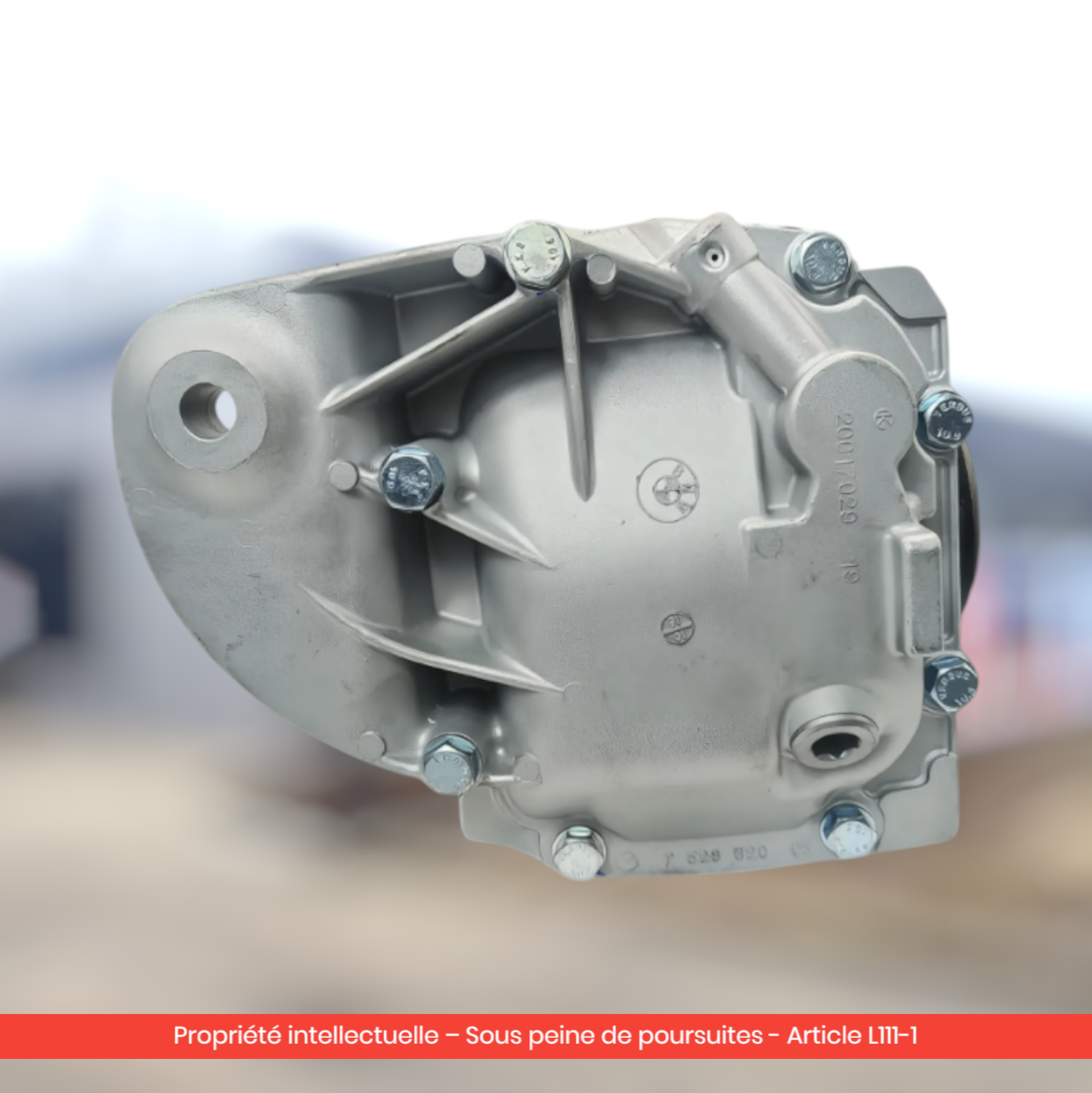 Pont arrière reconditionné BMW X3 X4 X5 X6 F15 F16 F25 F26 rapport 3.38 échange standard garantie 2 ans — vue 3