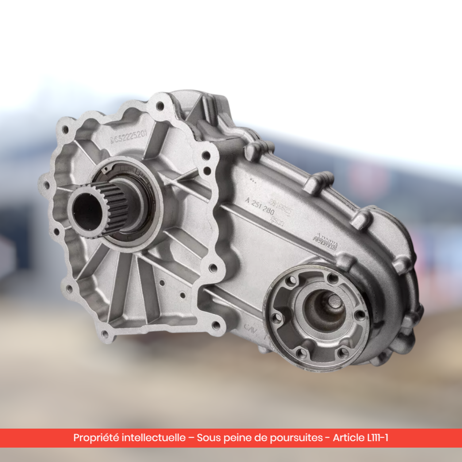 Boîte de transfert reconditionnée Mercedes 4MATIC en échange standard - ML / GL / GLE / GLS / Classe R — vue 2