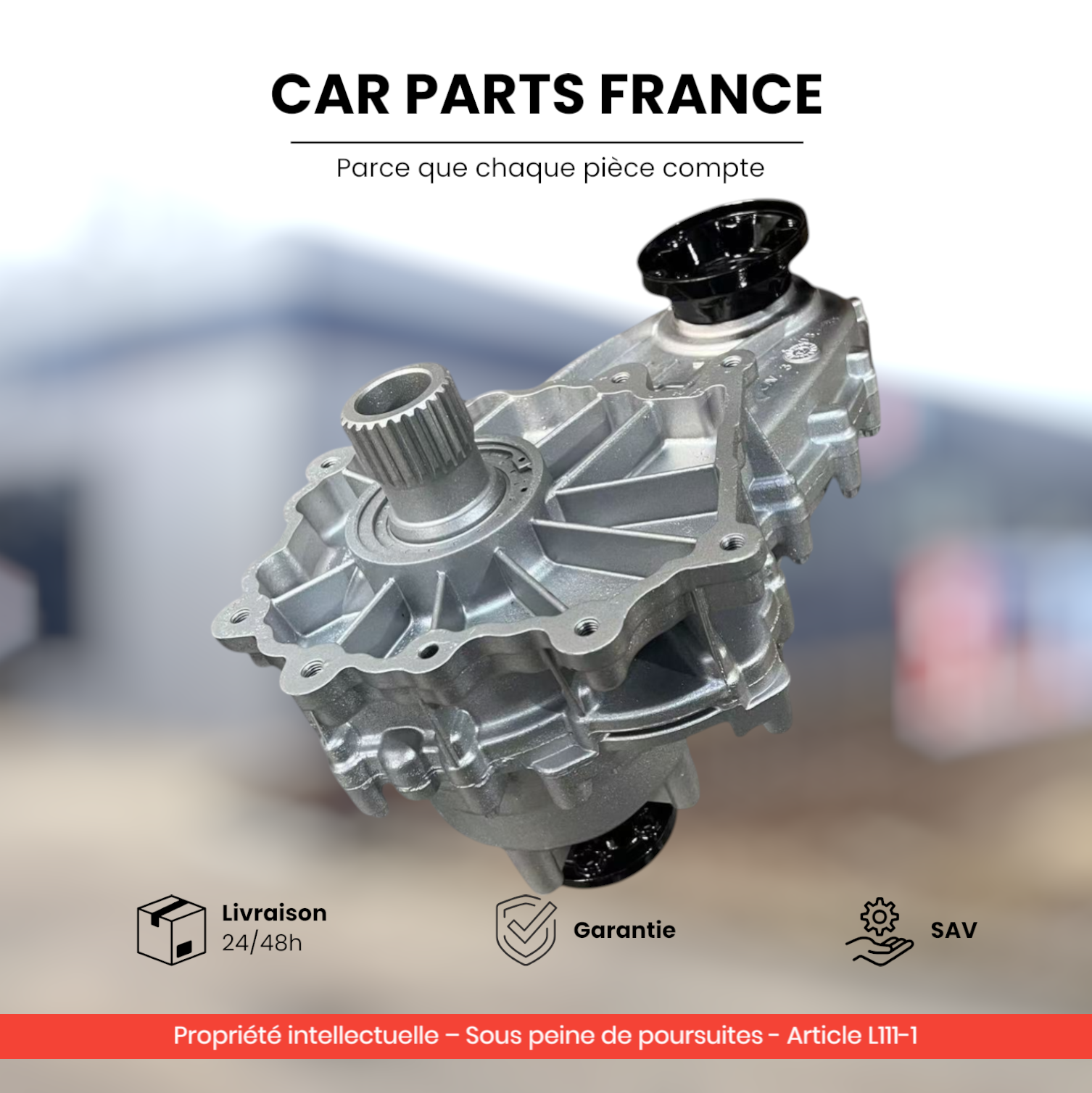 Boîte de transfert 4MATIC reconditionnée Mercedes ML, GL, R 280/320/350 - échange standard - garantie 2 ans — vue 2