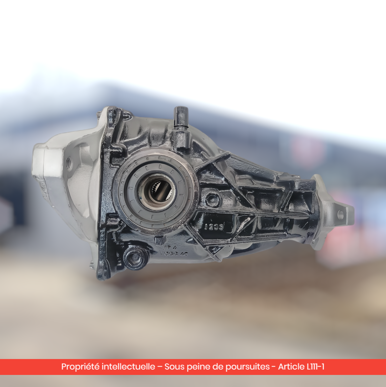 Pont arrière reconditionné Mercedes Classe C, Classe E et GLK - A2043500714 - échange standard - garantie 2 ans — photo principale