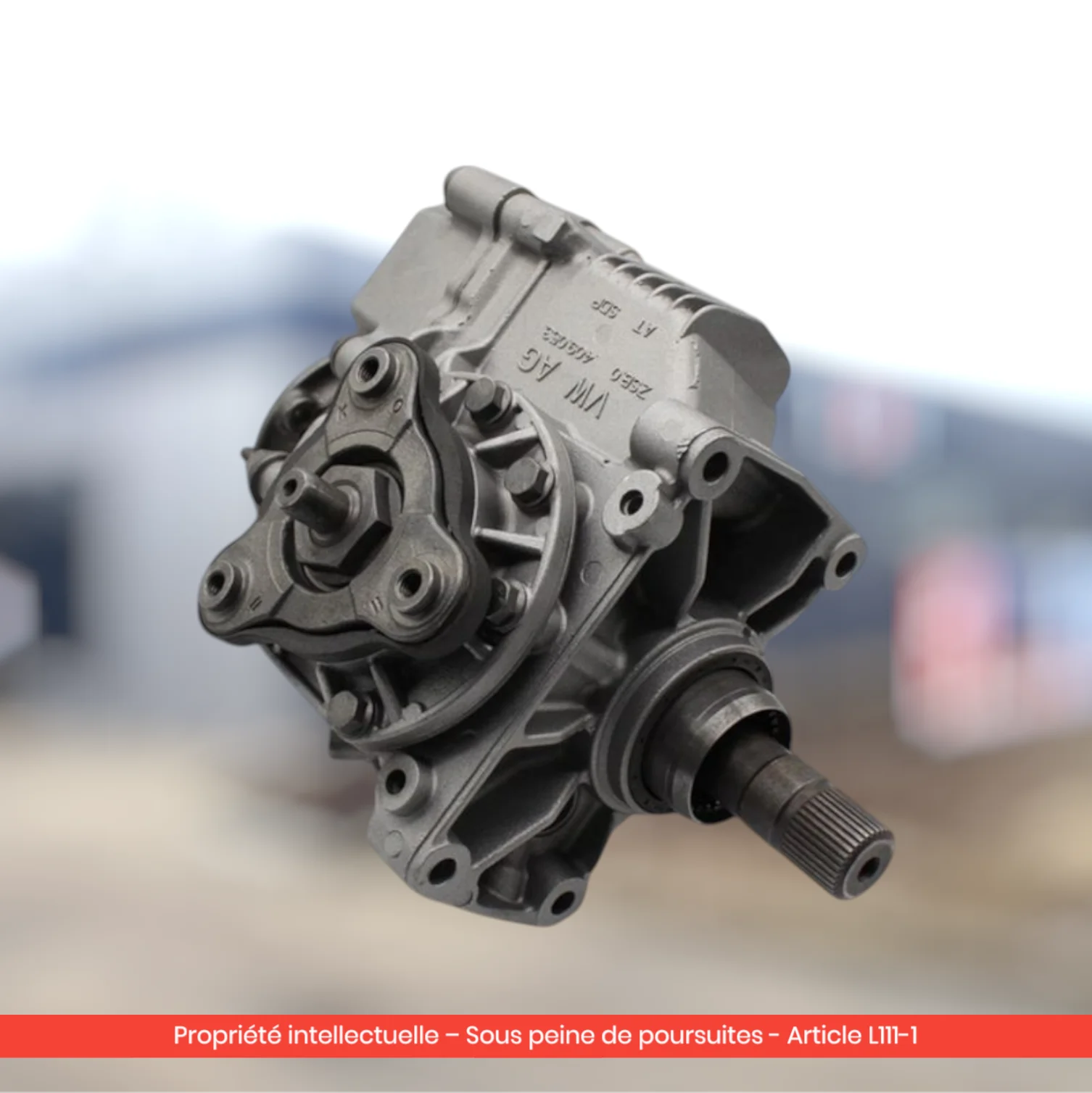 Boîte de transfert / renvoi d’angle Audi 0AV 409 053 reconditionné échange standard garantie 2 ans — vue 2