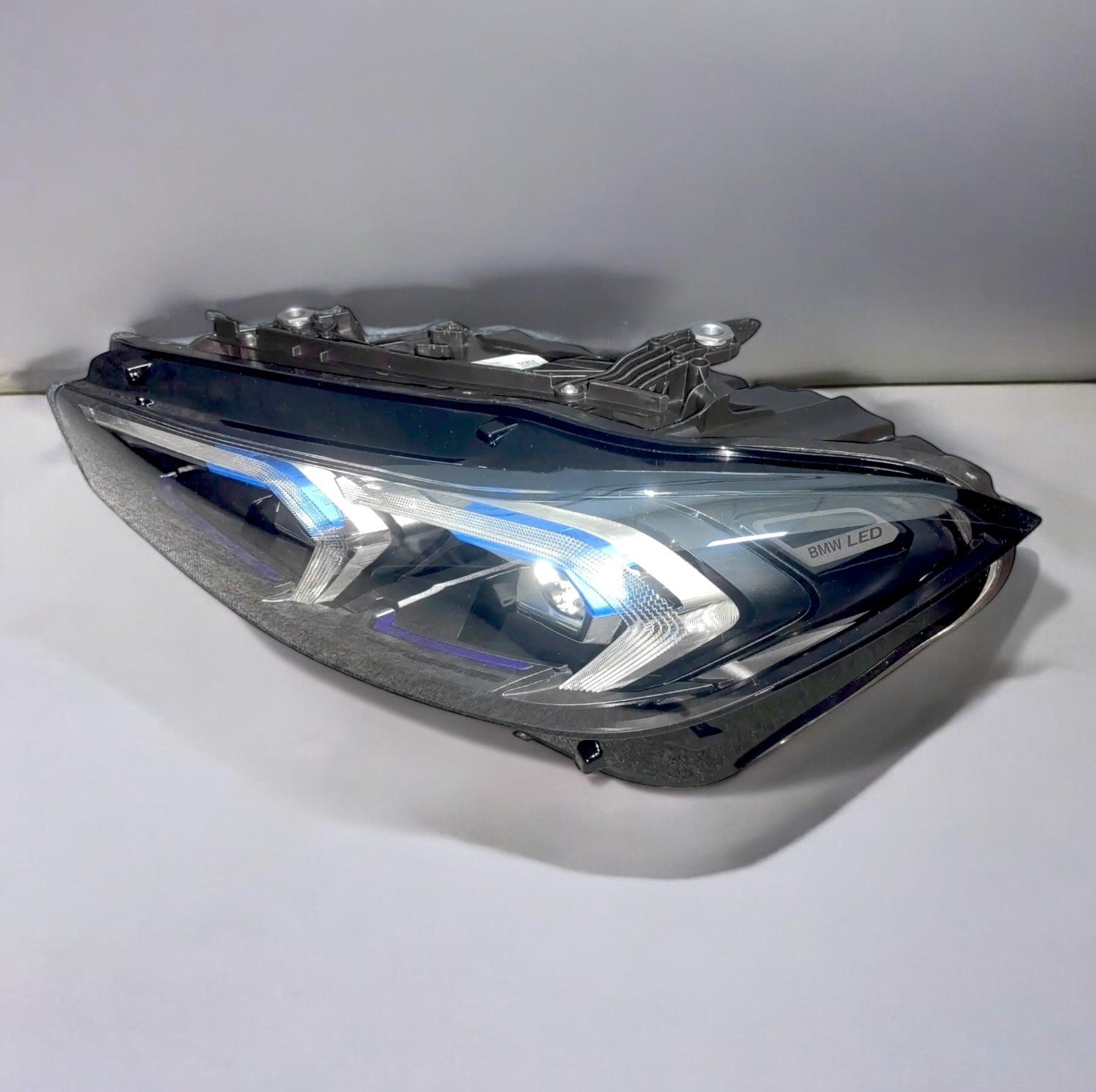 Phares avant d’origine BMW Série 3 G20 laser LED reconditionnés gauche et droit, sans ballast ni ampoule